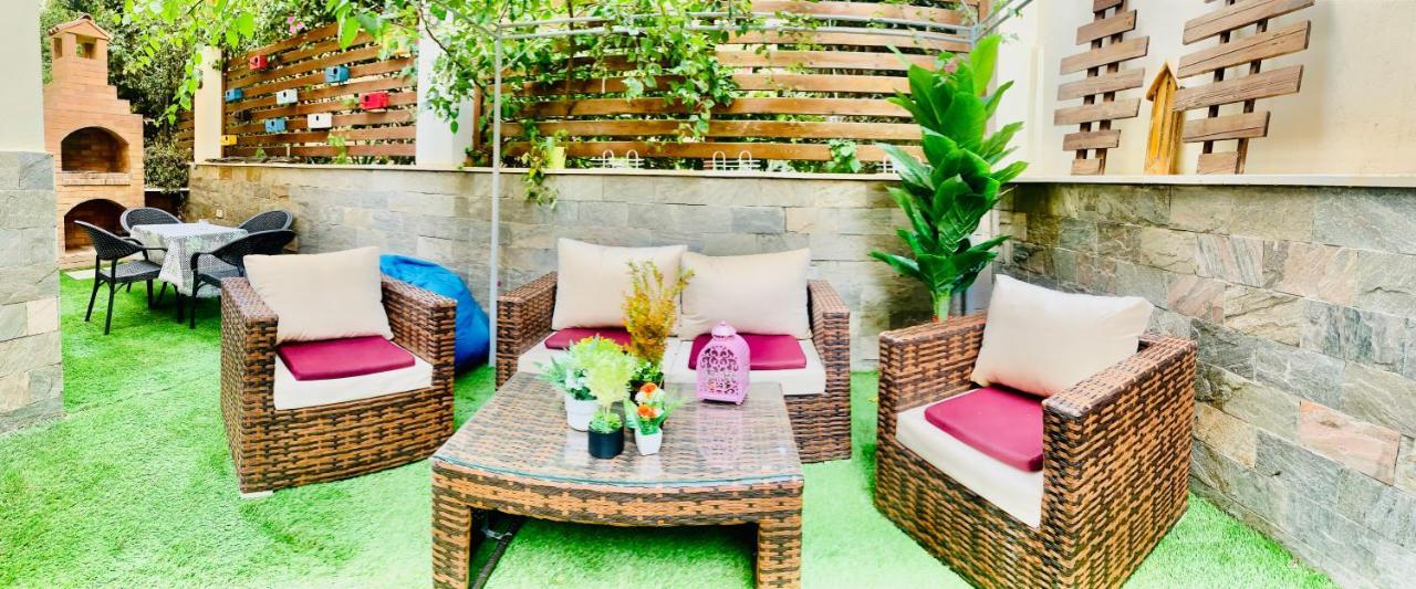 Apartment With A Private Garden In New Kahire Dış mekan fotoğraf