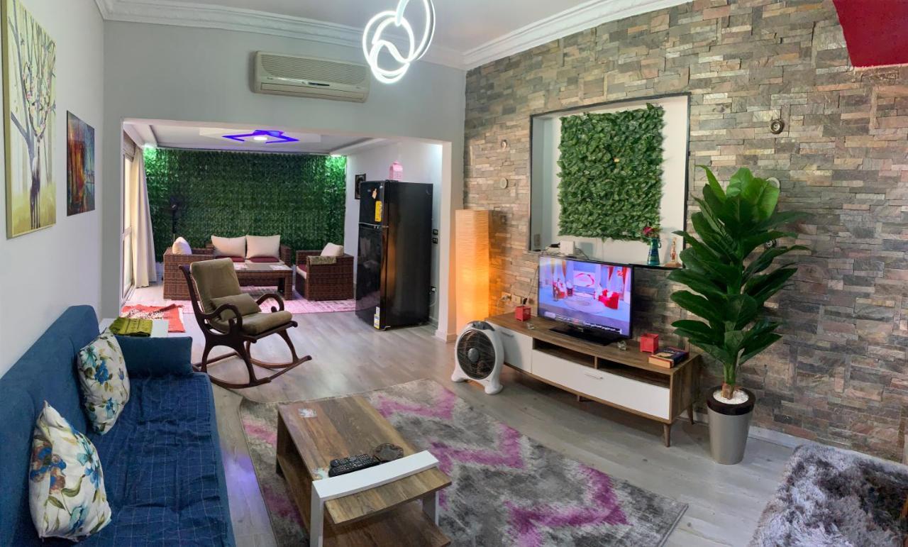 Apartment With A Private Garden In New Kahire Dış mekan fotoğraf
