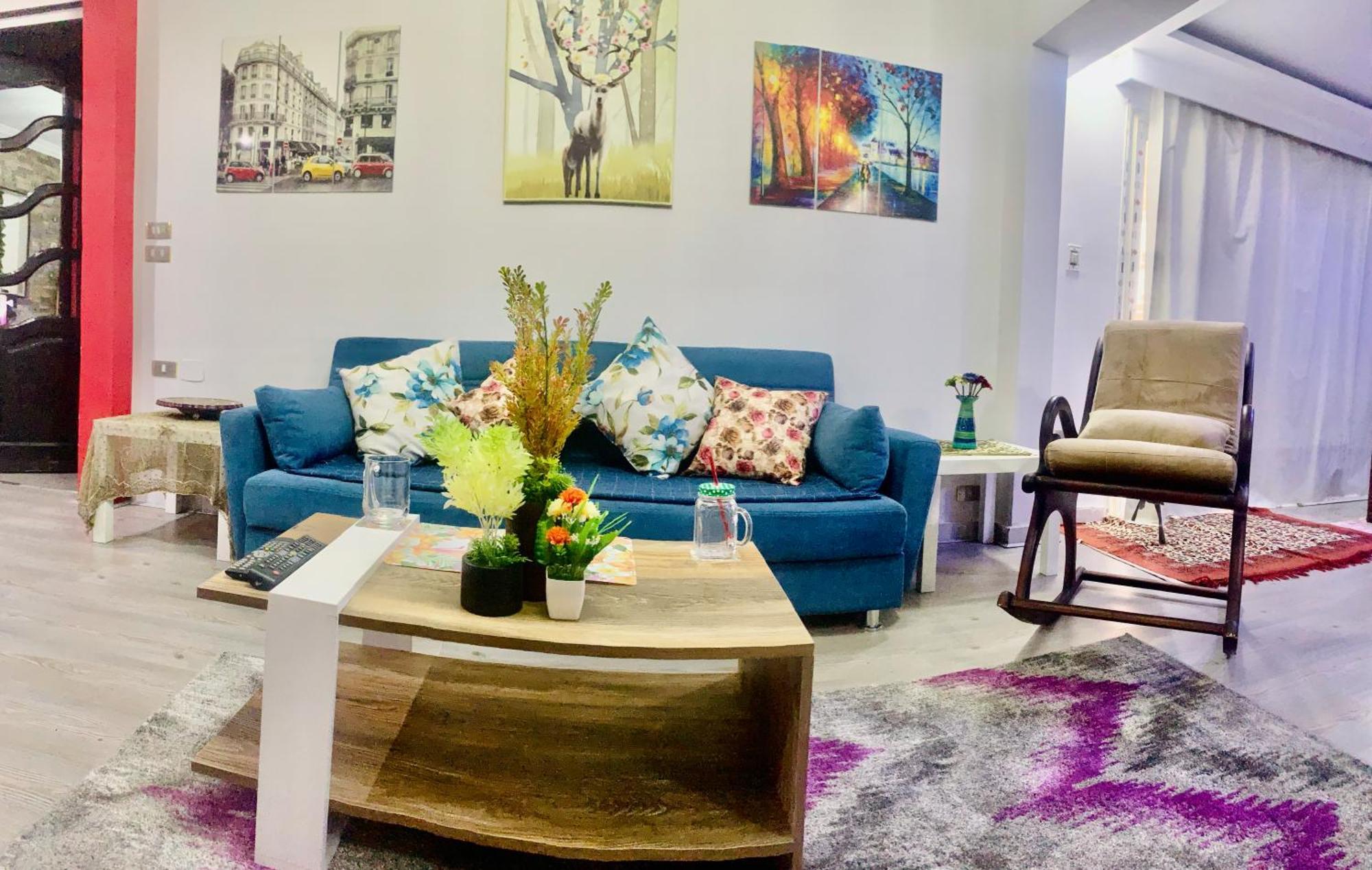 Apartment With A Private Garden In New Kahire Dış mekan fotoğraf