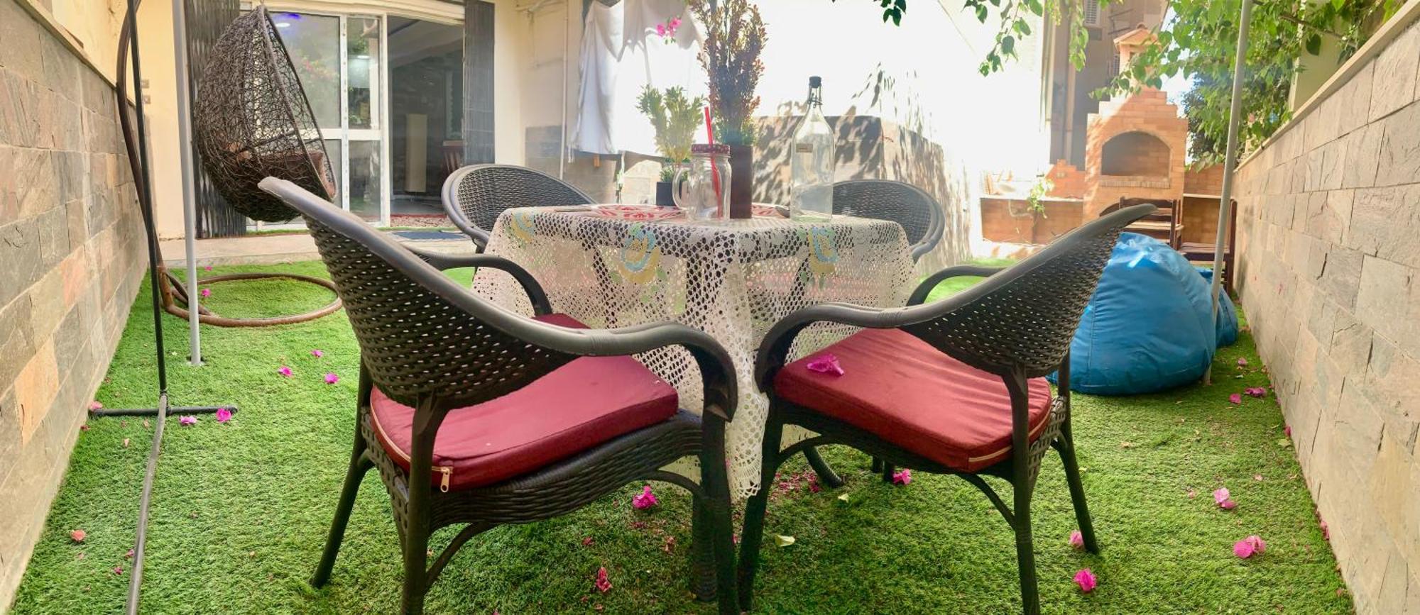Apartment With A Private Garden In New Kahire Dış mekan fotoğraf