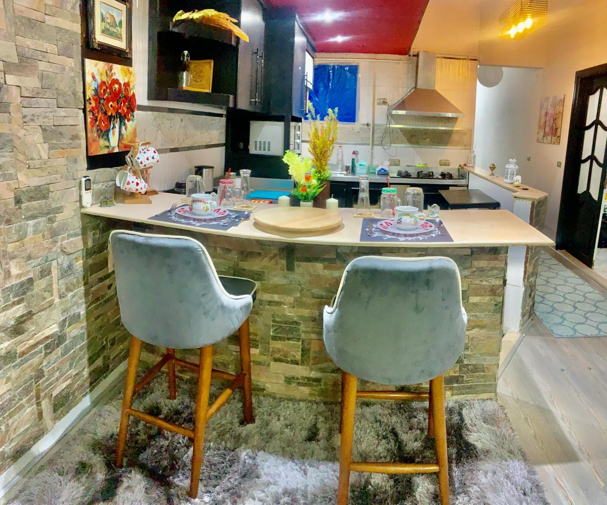 Apartment With A Private Garden In New Kahire Dış mekan fotoğraf