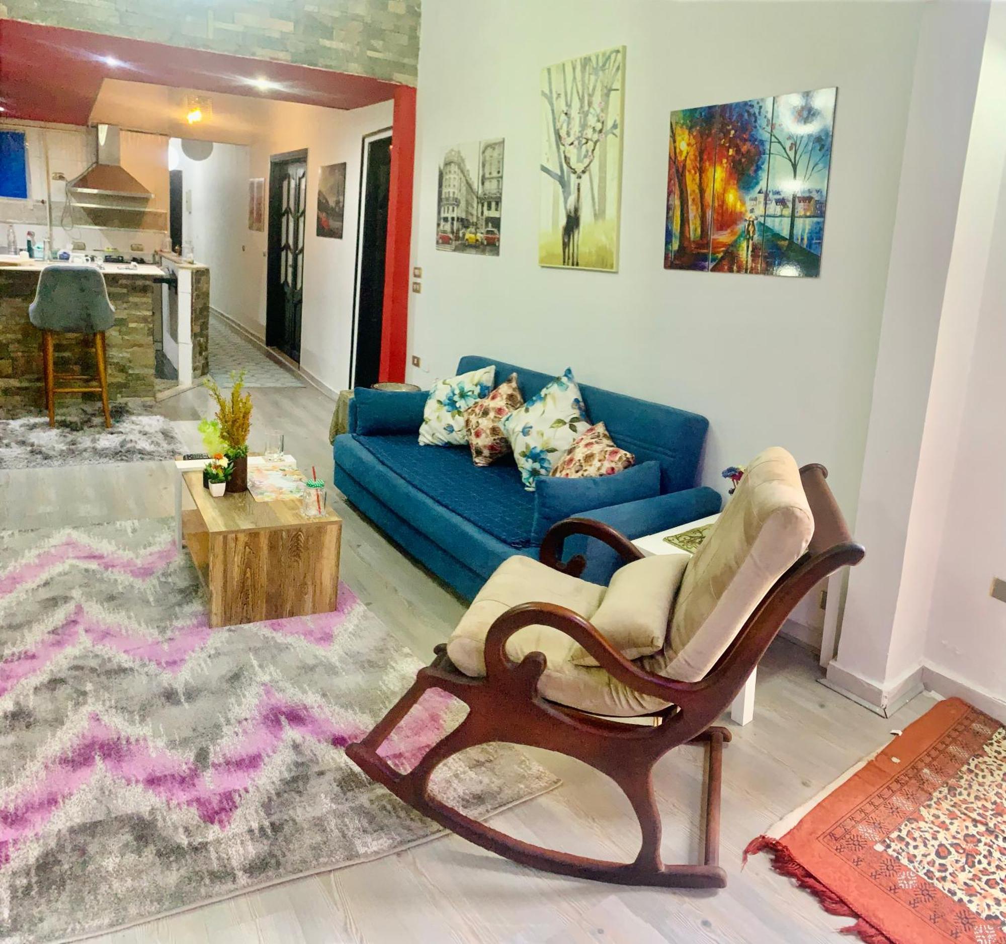 Apartment With A Private Garden In New Kahire Dış mekan fotoğraf